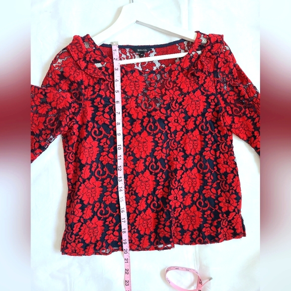 RW&CO, lace top, size s - Picture 3 of 8